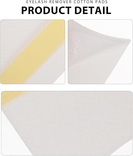 Miniatura 4 de GLEAVI 400 hojas removedoras de pestañas, herramienta de pestañas para pestañas postizas, herramientas de extensión de pestañas para prolongar el