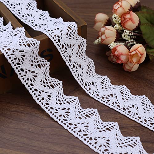Facile da usare: se si desidera prendere il nastro di pizzo per decorazioni, è possibile tagliarli nella lunghezza corretta o combinarli e altre decorazioni per abbinare i tuoi oggetti