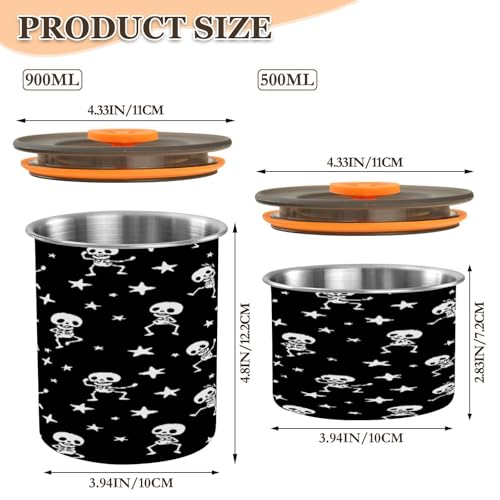 Bote Hermético de Acero Inoxidable para Café 17oz miniatura 2