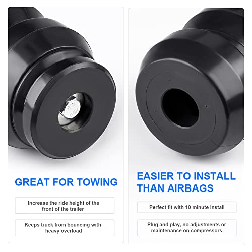 JDMON Rear Suspension Enhancement System Replacement for 2009-2021 Ram 1500 2WD 4WD, Suspension Kits Rubber Bump Stop, Replaces DR1500DQ