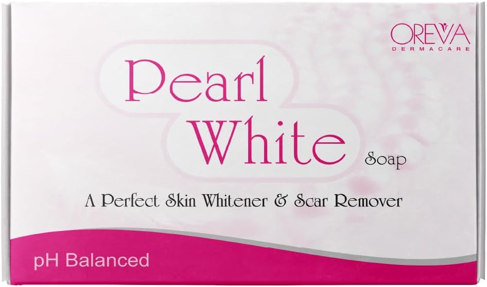 Pearl White Soap Skin Whitener & Scar Remover (Pack of 3)
