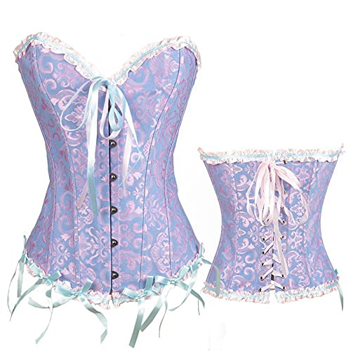 ubervia 1 Pc Shapewear Underbust Corset for Women | Slimming Belt | TrainerShaper - L | Purple-picture-7