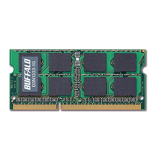 Buffalo PC3-10600 (DDR3-1333) SDRAM DDR3 S.O.DIMM D3N1333-1G dla odpowiedniego 204Pin