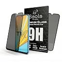 Saola Anti-Spy Privacy Glass for Vivo T1x | 9H Durable Screen Protector, Full Coverage Fit, Case Friendly, 2-Step Installation Kit | Quick & Easy Application (Pack of 2) gallery image