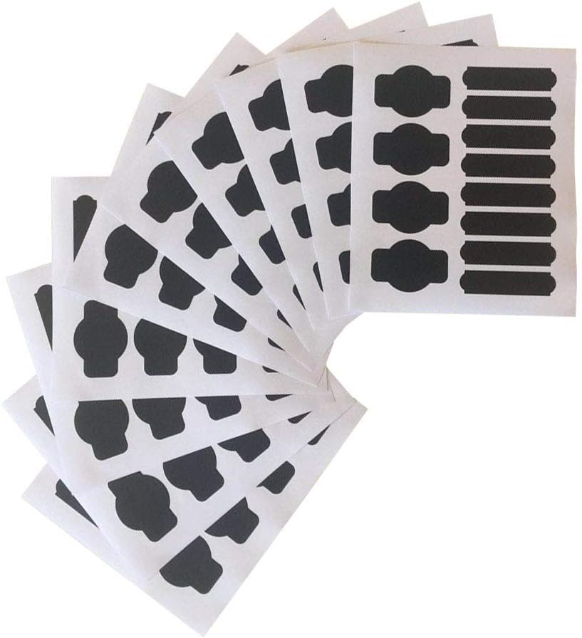 Chalkboard Stickers, 120 Blackboard Labels Food Storage