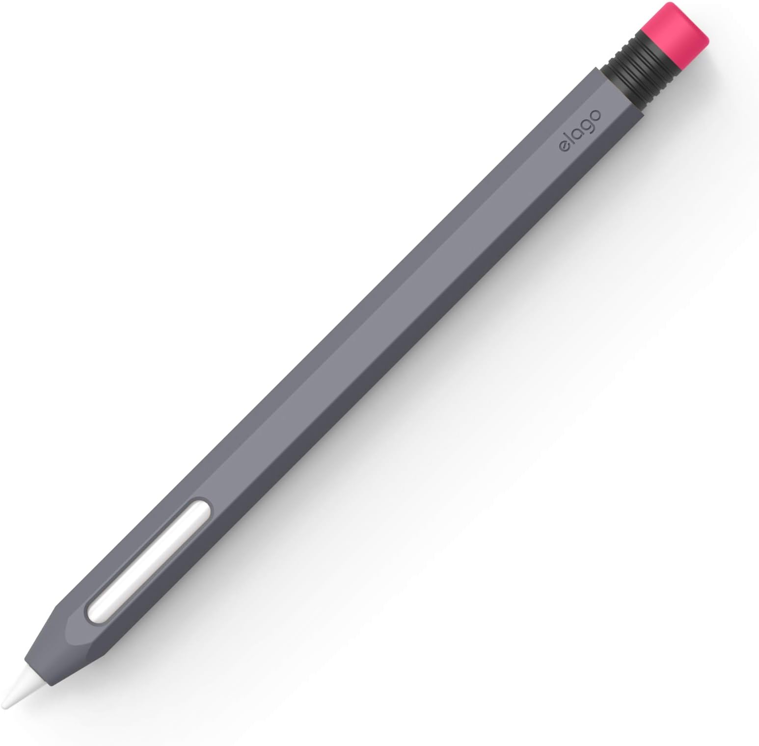 elago Compatible with Apple Pencil Pro Case & Apple Pencil 2nd Generation Case, Compatible with Magnetic Charging, Double Tap, Squeeze, Haptic (Must Read Installation Instructions) [Dark Grey]