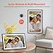 BIGASUO Digital Picture Frame Frameo 15.6