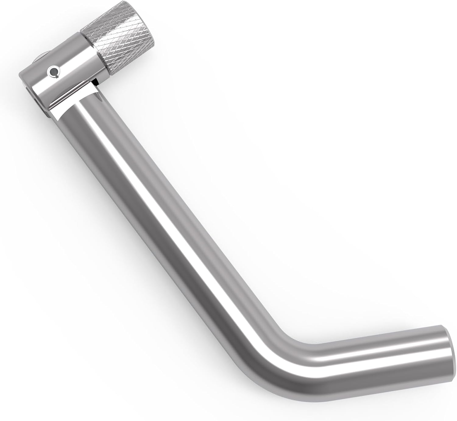 5/8-Inch Trailer Hitch Pin with Integrated Swivel Clip – No Clips Required, Chrome Steel Pivot, Fits 2, 2-1/2, or 3-Inch Receivers, Compatible with B&W, Rhino, Curt Trailer Hitches（3pcs）