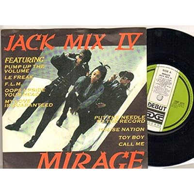MIRAGE - JACK MIX IV - 7 inch vinyl / 45