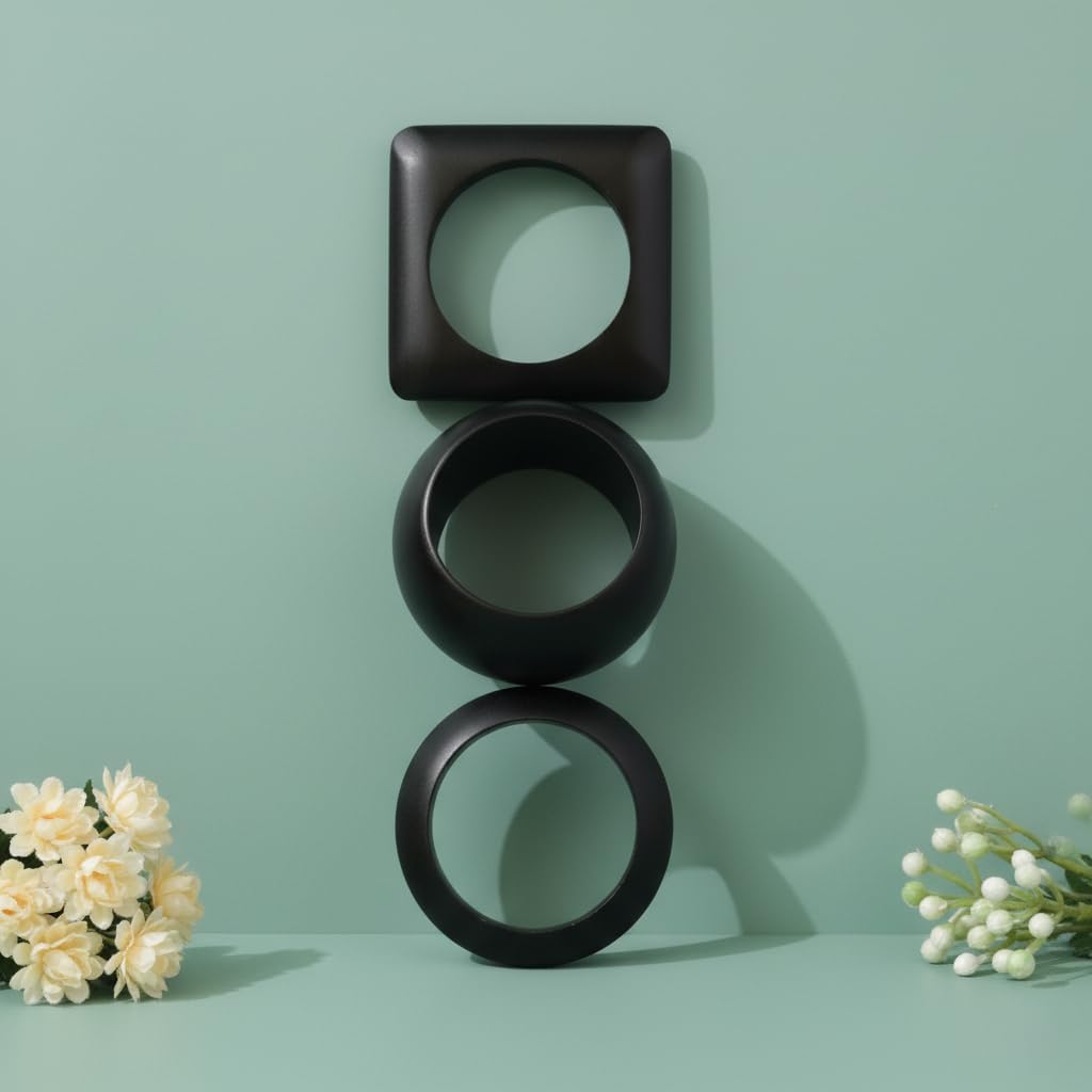 Wooden Bangles Set of 3