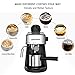 Espresso Machine 3.5 Bar 4 Cup Espresso Maker Cappuccino Machine with Steam Milk Frother