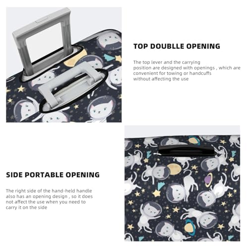 Housse chat astronaute pour salon : protection polyester lavable XL - 4
