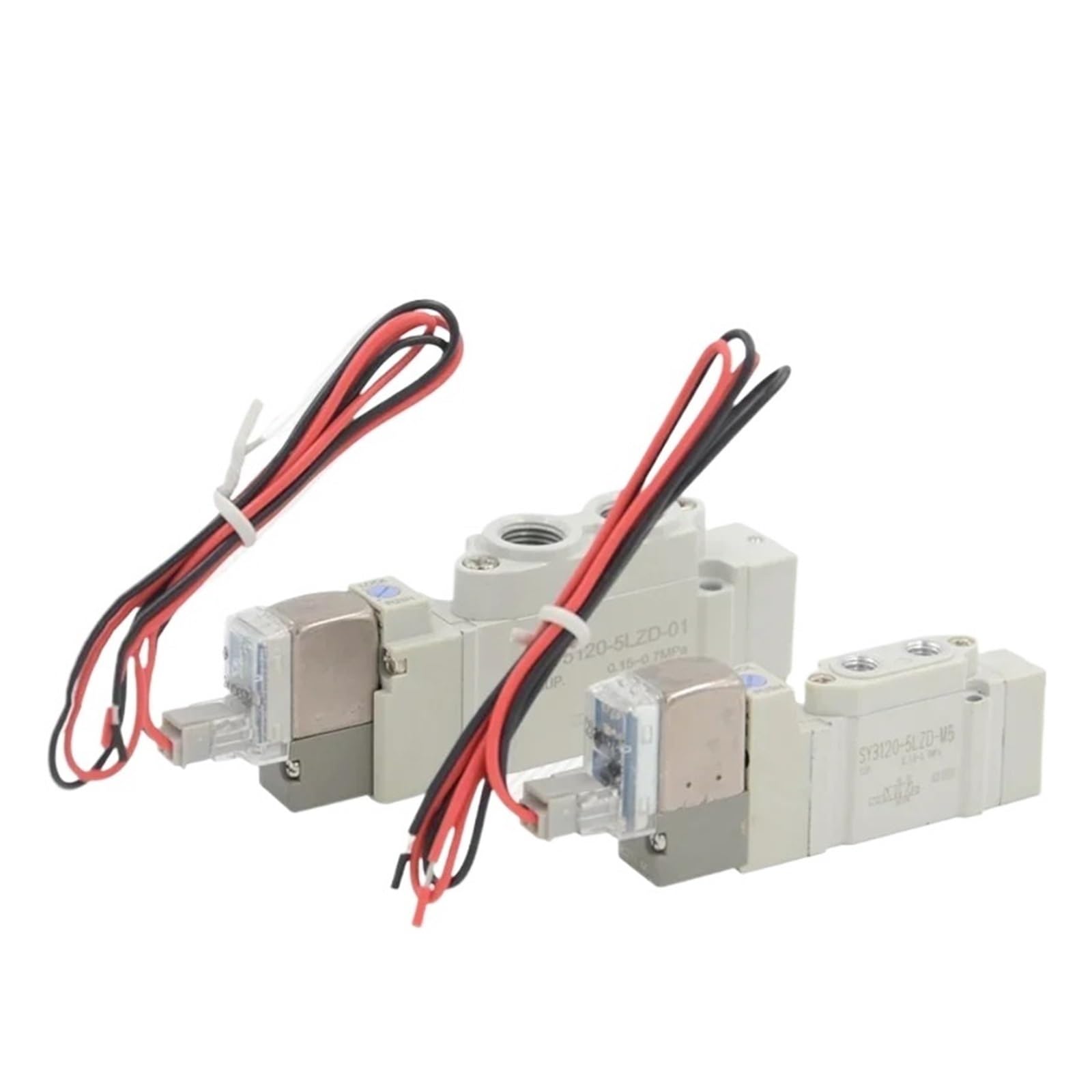 PXQCHAVLN 1pcs Solenoid Valve SY3120-5LZD-M5 Pneumatic Solenoid Valve SY5120-5LZD-01/SY7120-5LZ(SY3120-5GZ-M5)