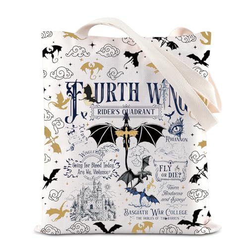 Sac fourre-tout Fly Or Die sac à main en toile et bandoulière fantasy