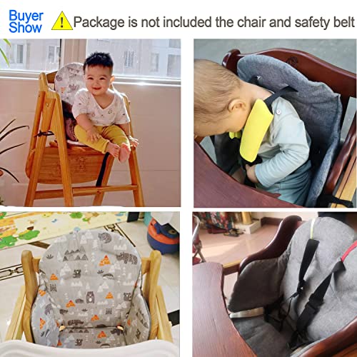 Zarpma Highchair Cushion Insert Baby High Chair Cover Pad Chair Seat Cushion Liner Mat Padding Wooden Highchair Protection Pad #TOP6