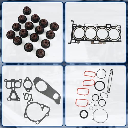 Image of Engine Overhaul Gasket Set Fits for 2011-2014 Genesis Coupe 2.0L, Fits for 2011-2016 Sonata 2.0L, Replace OE 20910-2G00A 209102G00A 20910-2GM03