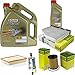Produktbild Filter Set Inspektionspaket 6 Liter Motoröl Castrol EDGE Titanium FST 5W-30 LL MANN-FILTER Innenraumfilter Kraftstofffilter Luftfilter Ölfilter