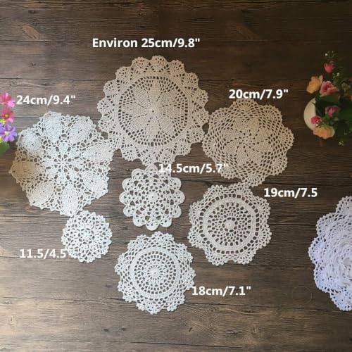 Napperons en coton fait main pour protéger et décorer vos meubles - 4