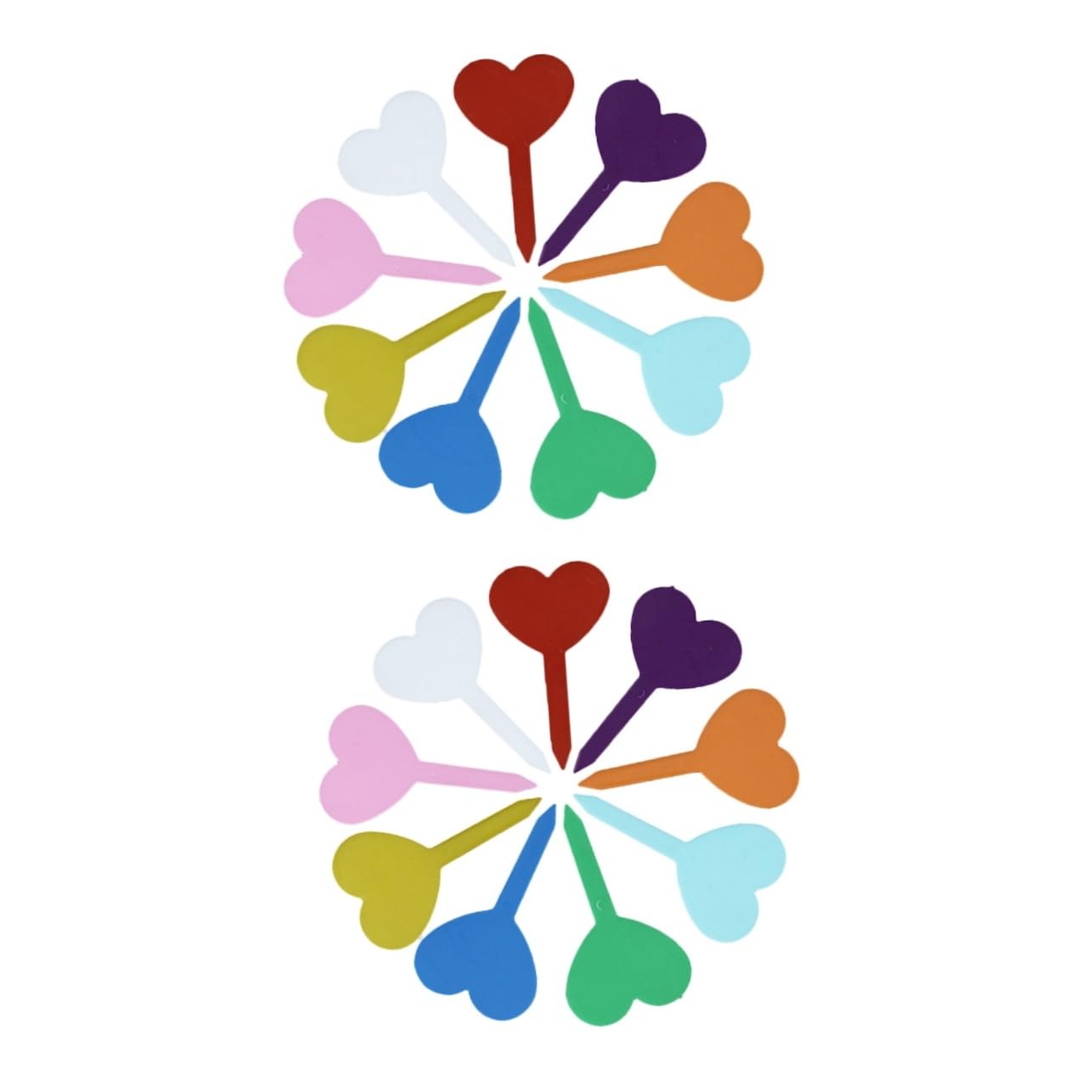 YARNOWPP Tag 400 Pcs Tag Lightfast Label Waterproof Insert Card Gardening Classification Label Land Card Succulents Labels