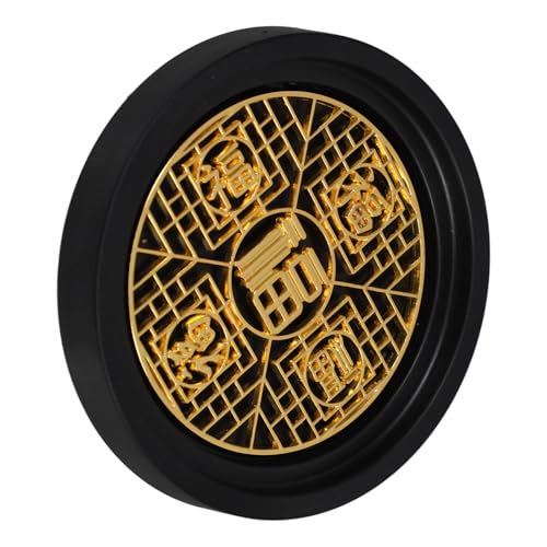 VALICLUD 中式五福形コースター 耐熱滑り止め茶器マット 伝統美あふれる卓上保護パッド 家 オフィス 業務用テーブル装飾に