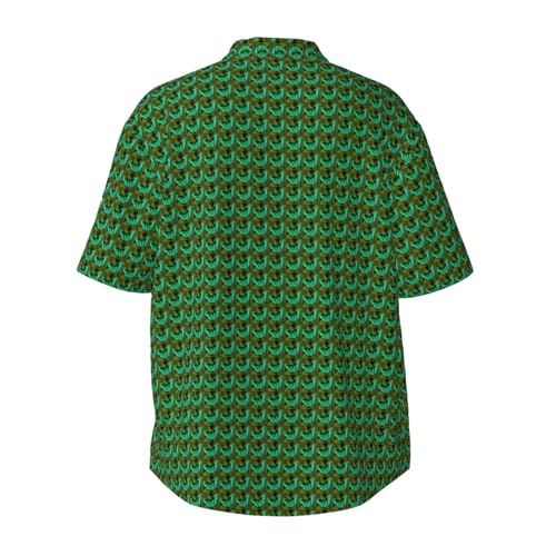 Chemise homme imprimé papillon contre la chaleur estivale
