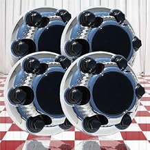 Set of 4 Chrome Center Caps for Chevy Silverado 1500 1999-2018