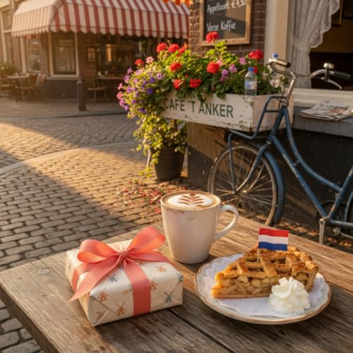 De verrassing op het terras