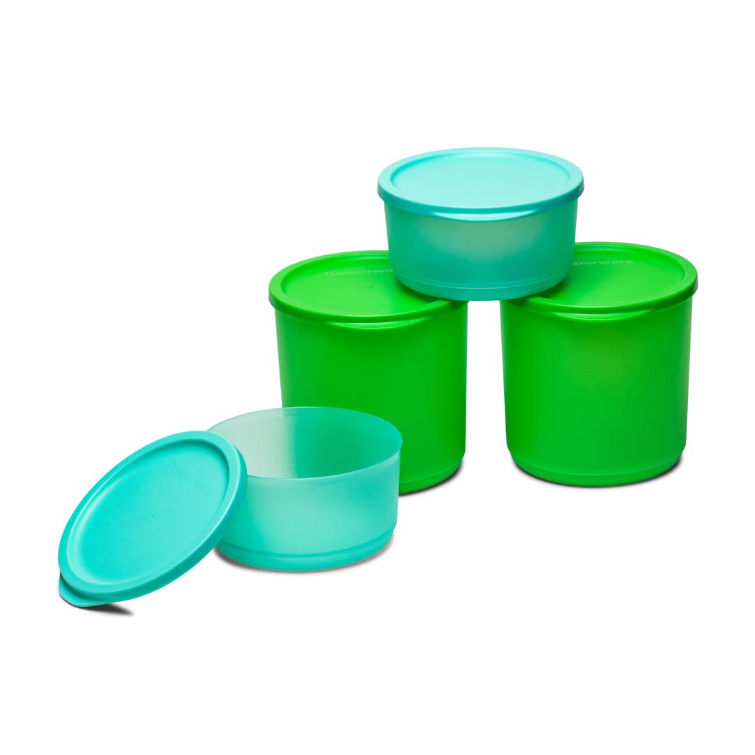 Buy Tupperware Round Stax Polypropylene Round Bowl (Green