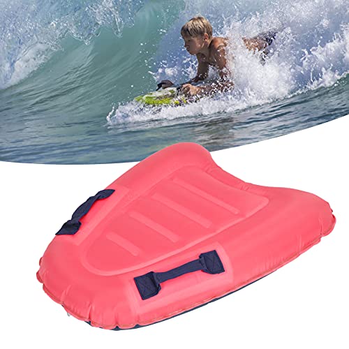 Wosune Bodyboard inflável portátil, placa flutuante de piscina conveniente para carregar sem vazamen