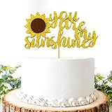 You Are My Sunshine Birthday Cake Decoration Sun Party Supplies Sunshine Theme Party