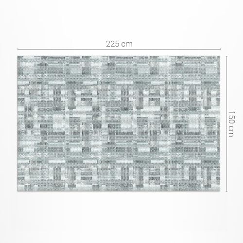 Tapis jardin extérieur PVC imperméable 150x225 rectangle balcon - 4