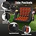 HOPERAN Double Heated Stadium Seats for Bleachers with Back Support and 25