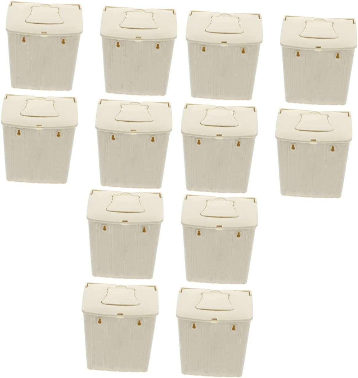 POPETPOP 12 Pcs Bird Breeding Box Parakeet for Parakeets Birdhouses Outdoors Hanging Bird Box Pet Supplies Plastic Hut Plastic Breeding House Tail Hanging Budgie Nesting