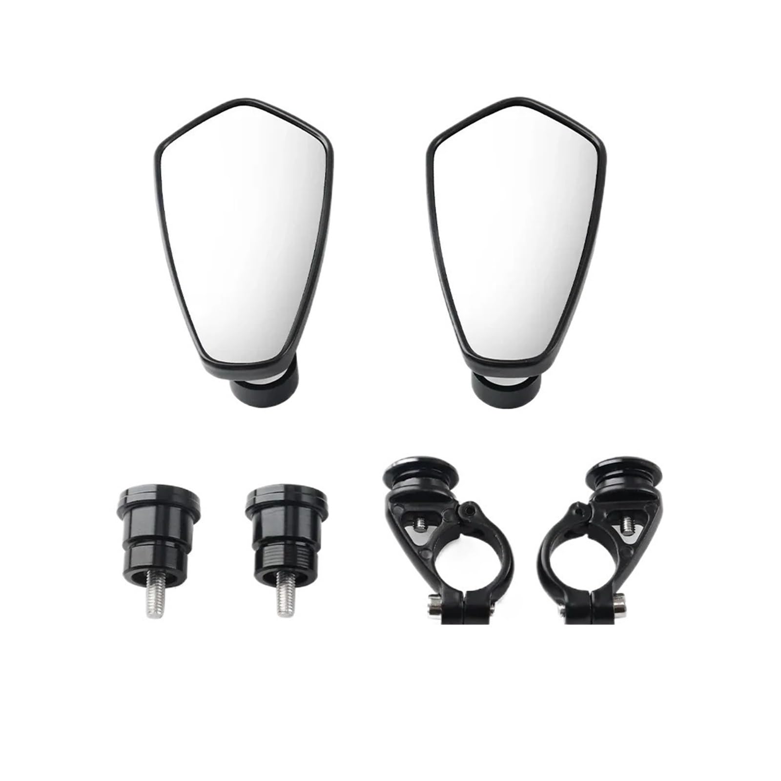 Motocyklowe Lusterka Wsteczne Pasuje Do MT-09 Do MT-07 MT09SP FZ-07 Lusterko Wsteczne Kierownica Koniec Lusterka Boczne Moto Akcesoria Motocyklowa kierownica lusterka