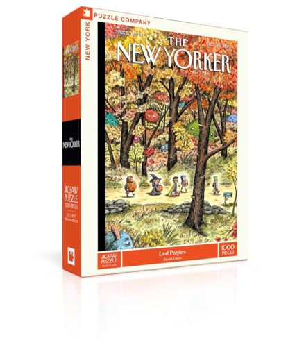 Sinoeem New York Puzzle Company - New Yorker Leaf Peepers - 1000 Piece Jigsaw Puzzle