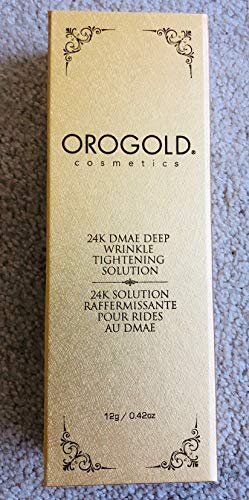 Oro Gold orogold 24K DMAE Deep Wrinkle Tightening Solution 11g / 0.39oz