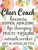 Photo Gallery cheer coach monthly planner 2022-2023: gift of appreciation ~ thank you for co-workers, clients, family or friends Photo Gallery cheer coach monthly planner 2022-2023: gift of appreciation ~ thank you for co-workers, clients, family or friends