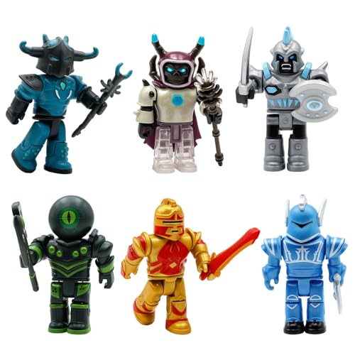 Roblox Figuren Roblox Torten Deko Roblox Spielzeug 6 Stück Mini Figuren Set Für Kinder Geburtstag Feiern Kuchen Dekoration Tisch Deko Garten Deko