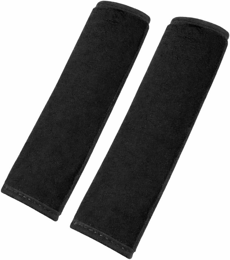 2 Pack Seat Belt Shoulder Pads, Soft Plush Seatbelt Covers, Neck & Shoulder Protection, Universal Fit for Cars, SUVs, Trucks, Comfortable Seat Belt Cushion Accessories