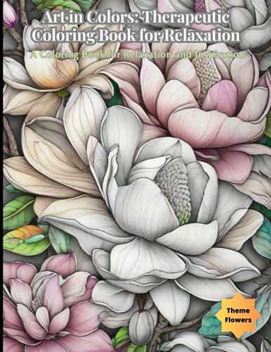 Art in Colors: Therapeutic Coloring Book for Relaxation: A Coloring Book for Relaxation and Inspiration image 2