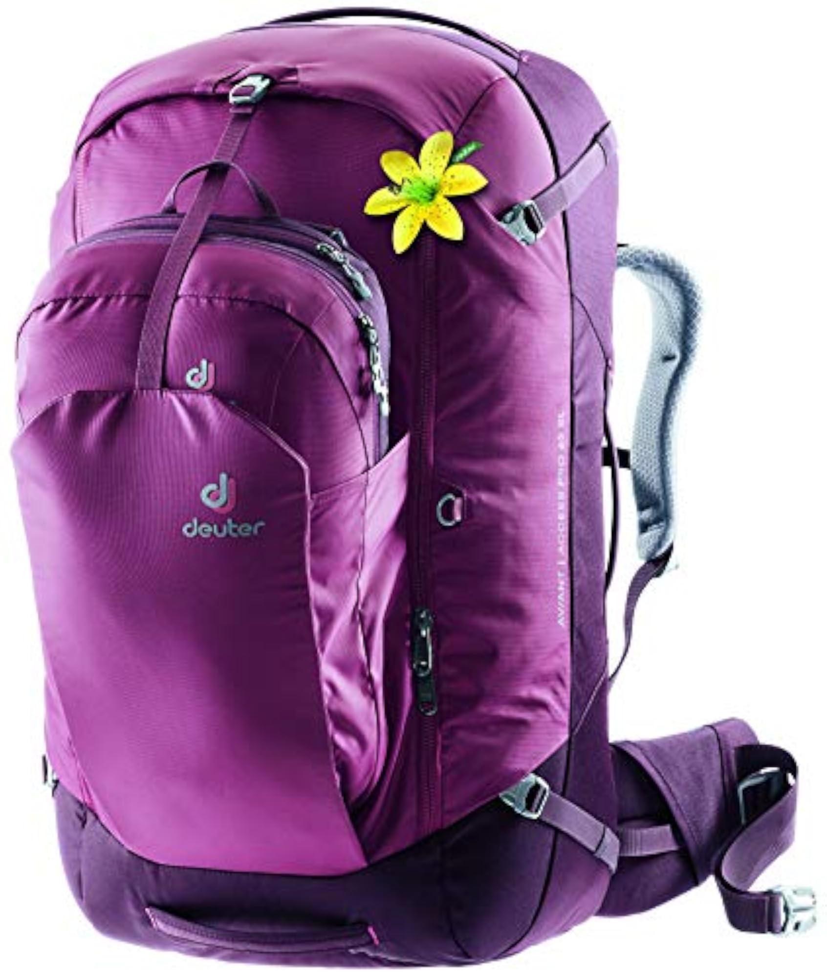 Unisex Red Aviant Access Pro 65L Rucksack