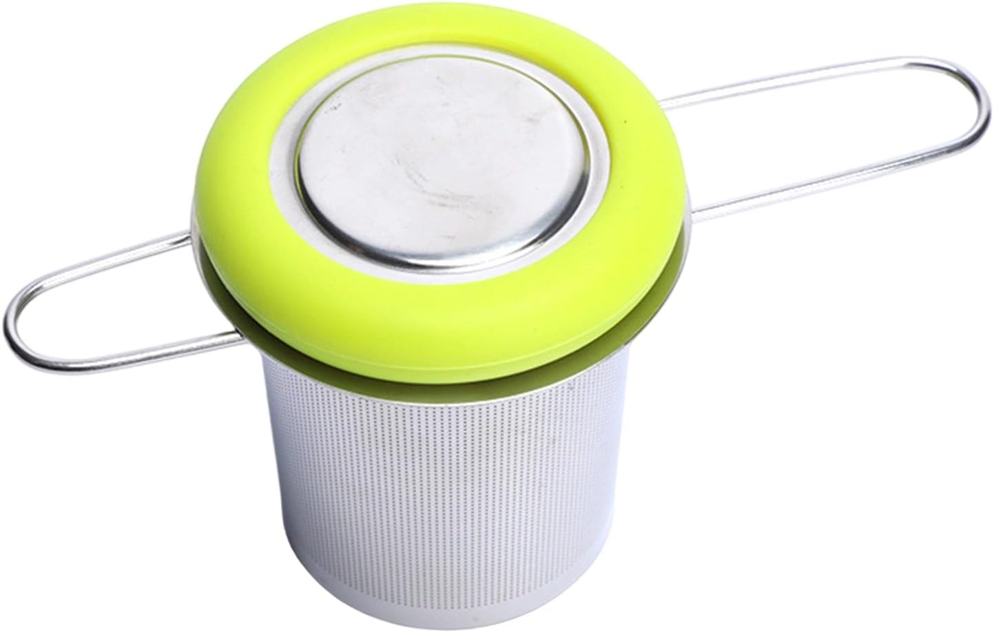 Dishwasher Safe Teas Strainer With Food Grade 304 Stainless Steel Construction And Ergonomic Handle Brewing Basket Silicone Teas Strainer