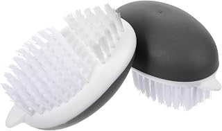 Multi Functional Vegetable Brush Fruit Cleaning Tool 2pcs Plastic