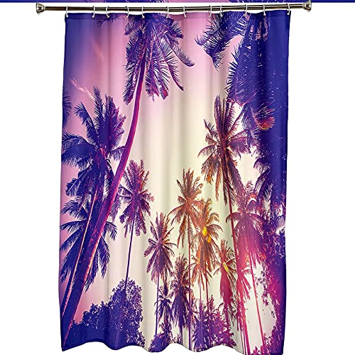 Rideau de douche 165x200cm polyester imperméable contre l'humidité - 7