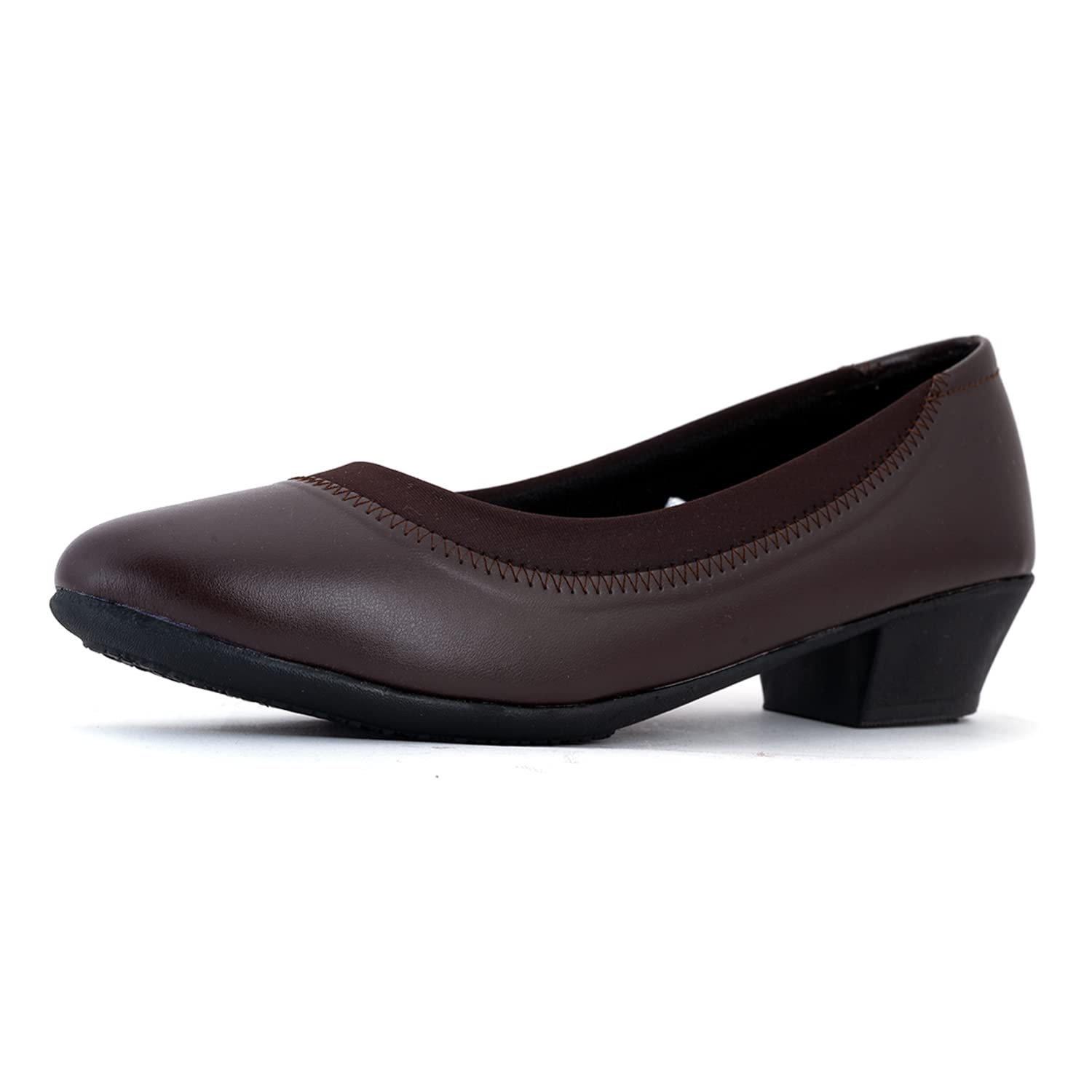 Khadims Brown Formal Pump Shoe Heels for Women (5420064) (B0B9C7264W) Amazon Price History, Amazon Price Tracker