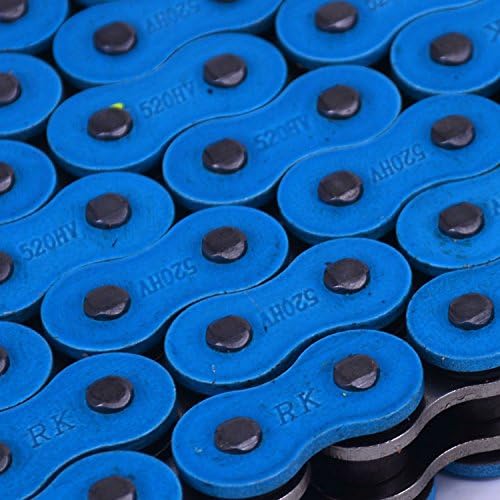 Dirt Bike Chain,Universal 520 Blue Drive Chain X Ring 120