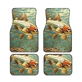 Cadeau parfait pour les amateurs de voiture : avec leurs motifs exquis, nos tapis de voiture sont un cadeau d'anniversaire parfait. Ils sont également adaptés pour la fête des mères, la fête des pères, Thanksgiving, Noël et d'autres occasions spéciales, ce qui en fait un cadeau idéal pour les parents, les fils et les filles