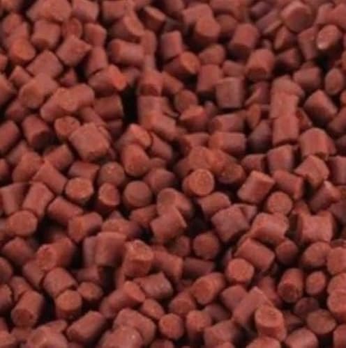 1kg 2mm Red Halibut Pellets Fishing Bait LGCB