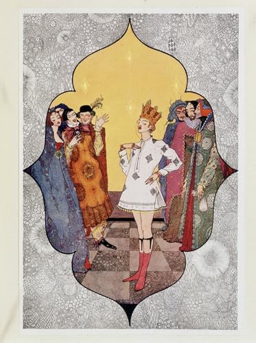 Les vêtements neufs de l'empereur Harry Clarke affiche pour raviver la magie des contes