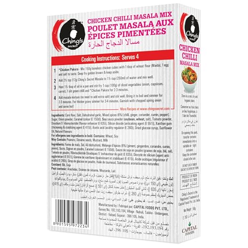 Ching's Secret chicken chilli masala, 50 gm